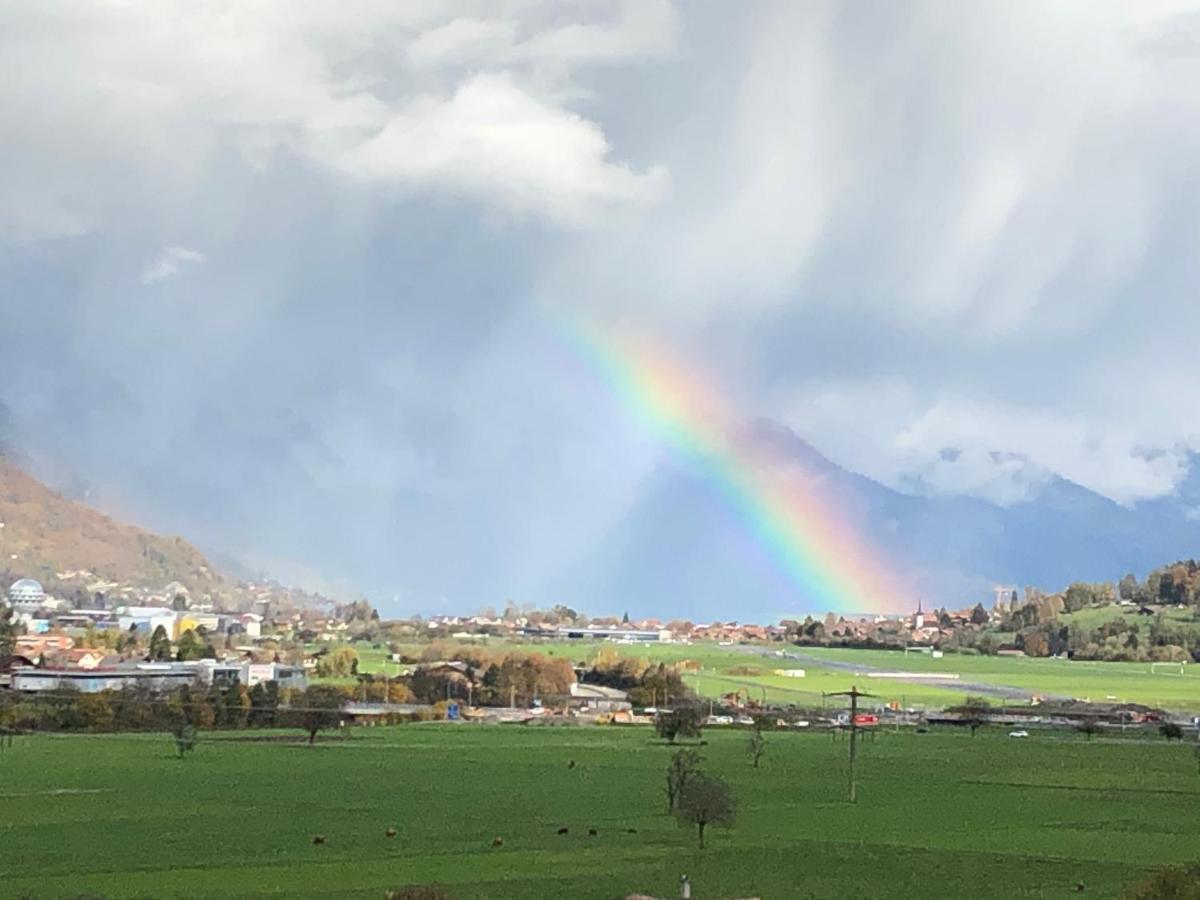 Appartement Gemuetliches Zuhause Mit Ausblick à Wilderswil Extérieur photo